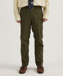 OFFICER CHINO PANTS OLIVE_FQ2WP11U