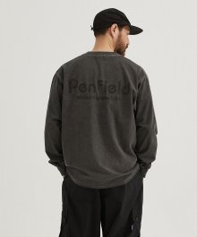 DIRTY WASHED BASIC LONG SLEEVE CHARCOAL_FQ1KT20U