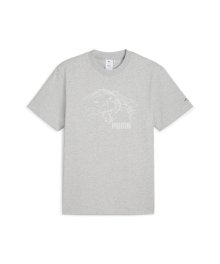 푸마x노아 그래픽 반소매 티셔츠 - 라이트 그레이 헤더 / 623871-04