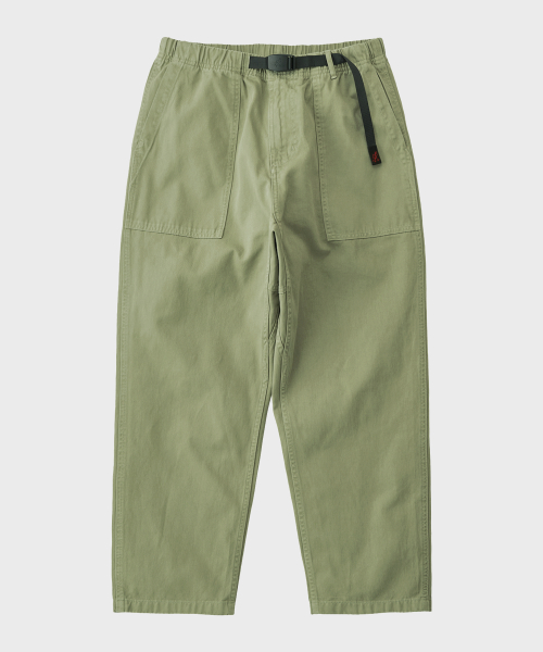 свободные зауженные брюки Faded Olive