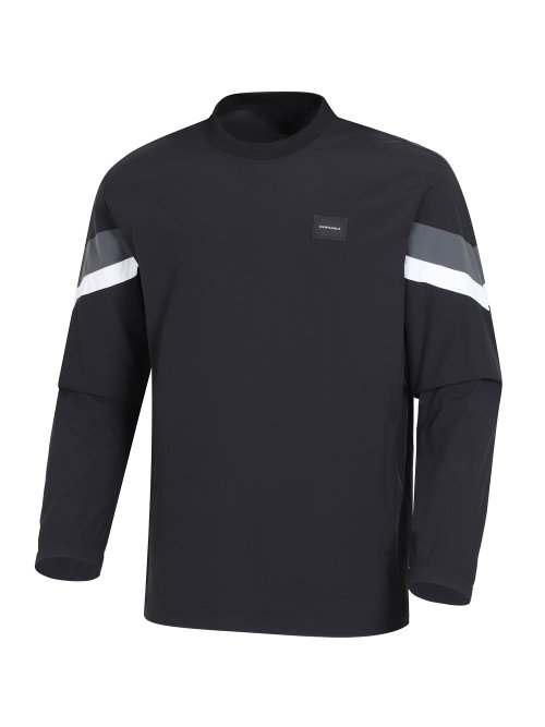 анорак Defender с круглым воротником M_Black