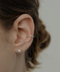 티오유(TOU) WE038 Silver rope earcuff