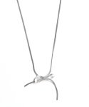 티오유(TOU) [Silver925] WE011 Silver snake ribbon necklace