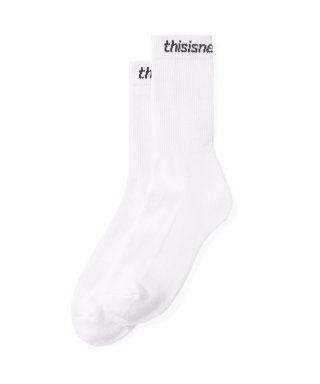 디스이즈네버댓(THISISNEVERTHAT) [무료반품] SP-Logo Socks 3Pack White...