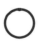 블랙 퍼플(BLACK PURPLE) [BLACKLABEL] 코빈 쿠반 체인 목걸이15mm(블랙)