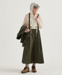 FADED SUSPENDER CUROT PANTS OLIVE_FQ1WP60F