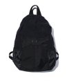 WORMHOLE LOGO STRING BAG BLACK