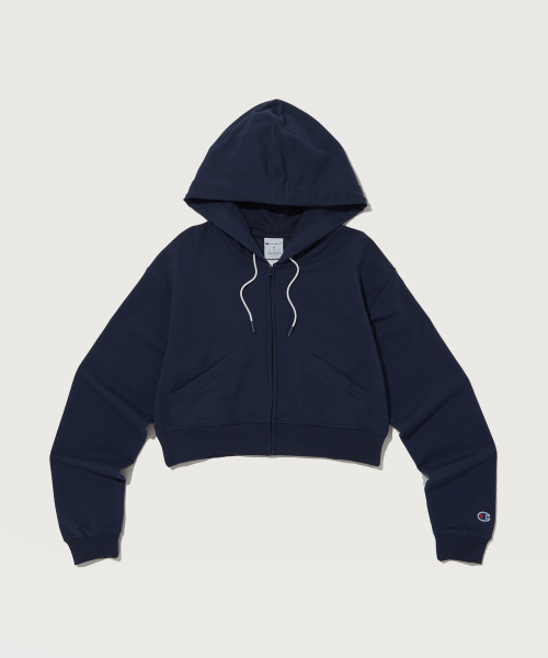 женская капюшон футболка Normal Navy