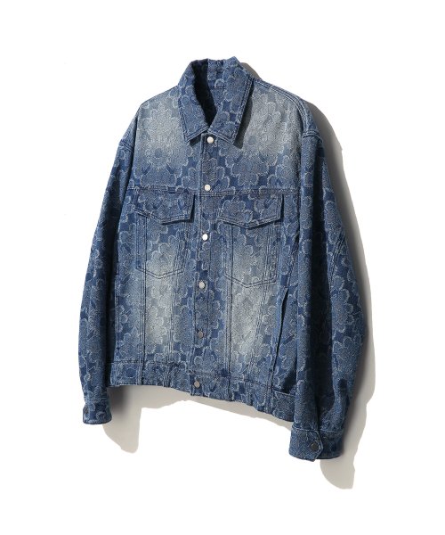 Flowers Hand Embroidered Denim Jacket || Jean jacket embroidered || Blue  Jean Jacket 100% Cotton || Paneni