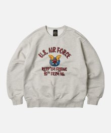 AIRFORCE SKETCH SWEATSHIRT _ OATMEAL