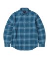 Flannel Check Shirt Blue