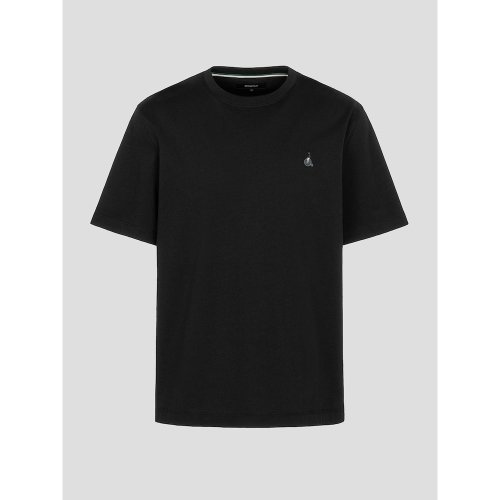 [Essential] 남녀공용 수피마 코튼 라운드넥 티셔츠  블랙 (BC4242E025)
