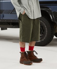 SIGNATURE CARPENTER BERMUDA SHORTS OLIVE_FQ1WP11U