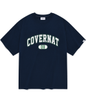 커버낫(COVERNAT) 아치 로고 티셔츠 네이비