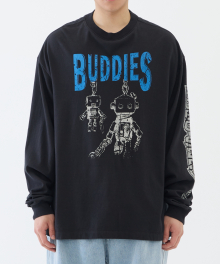 Robo Service Long Sleeve - Washed Charcoal