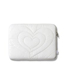 Heart Puffer Pouch Sleeve Snow White