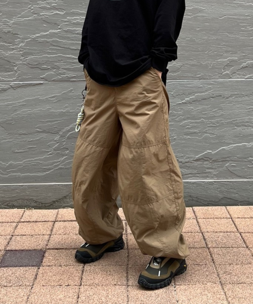 Basic Ballon Pants - Beige