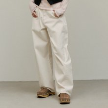 WIDE JEANS_IVORY