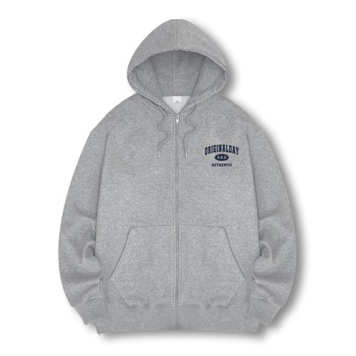 Худи на молнии Authentic [Grey]