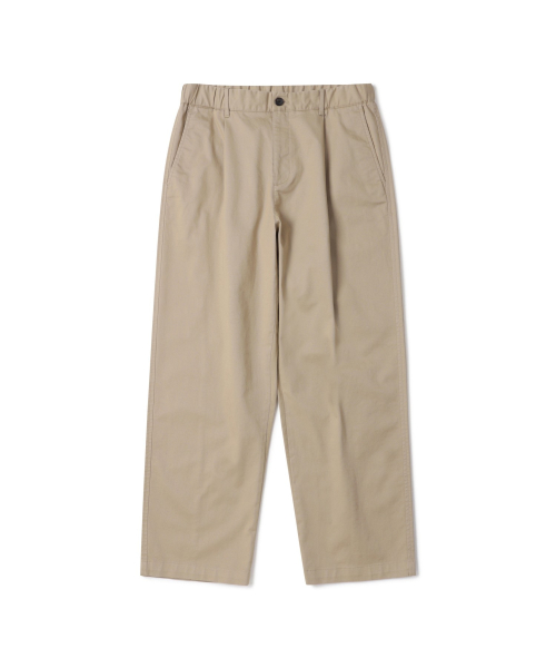 시리즈(SERIES) ONE-TUCK CHINO PANTS (WIDE)_S2PNM24501BEX