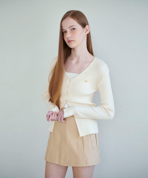 Daniel V-neck Button Cardigan