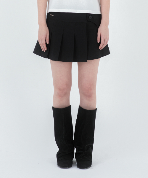 【Miseki SEOUL】Pocket mini skirt MUSINSA | MISEKI SEOUL Waist pocket bag mini skirt LIGHT GRAY