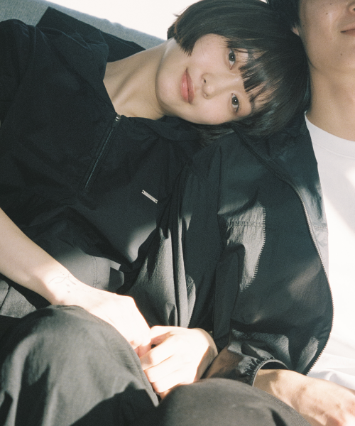 トップス miseki seoul pocket pullover foodie 미세키서울(MISEKI SEOUL) Pocket pullover hoodie BLACK