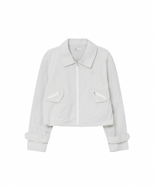 【Miseki SEOUL】Pocket zipper jacket Miseki SEOUL】Pocket zipper jacket