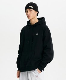 NBN0E11323 / UNI ESS 클래식 로고 후드티 (BLACK)