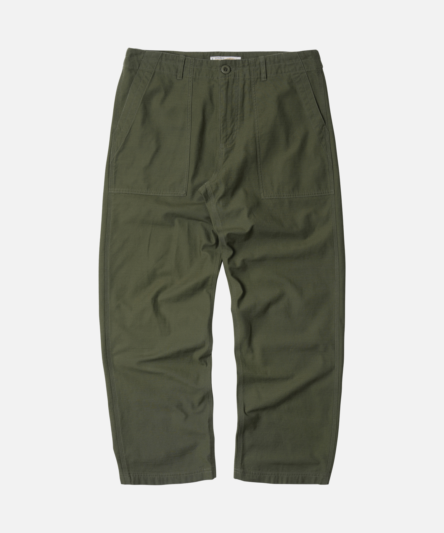 BACKSATIN FATIGUE PANTS _ OLIVE