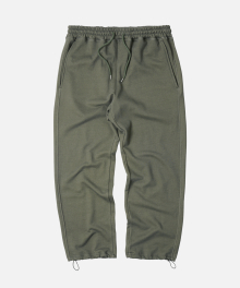 PIGMENT TERRY TRACK PANTS _ OLIVE