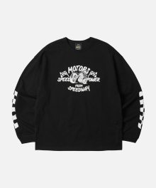 MOTORS SPEEDWAY LONG SLEEVE TEE _ BLACK