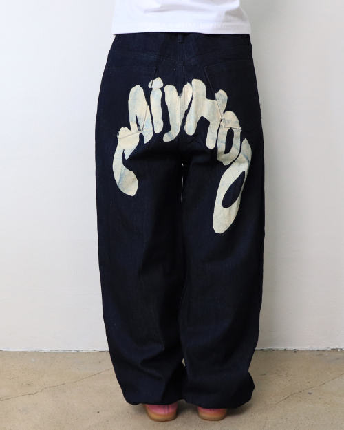 VINTAGE WASHING JEANS CREAM