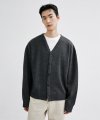 NEWDAY V-NECK CARDIGAN [CHARCOAL]