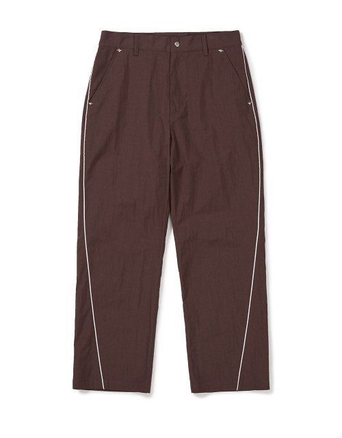 [Mmlg] UNION PIPING PANTS (WINE)