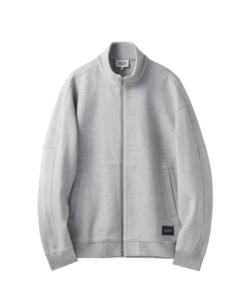 JACQUARD SET ZIP UP - M/GREY (P241UFT436)