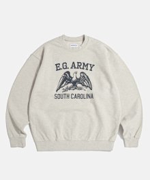 Army SC Heavyweight Sweatshirt Oatmeal Grey