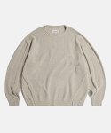 에스피오나지(ESPIONAGE) Boucle LS Knit Sweater Wheat