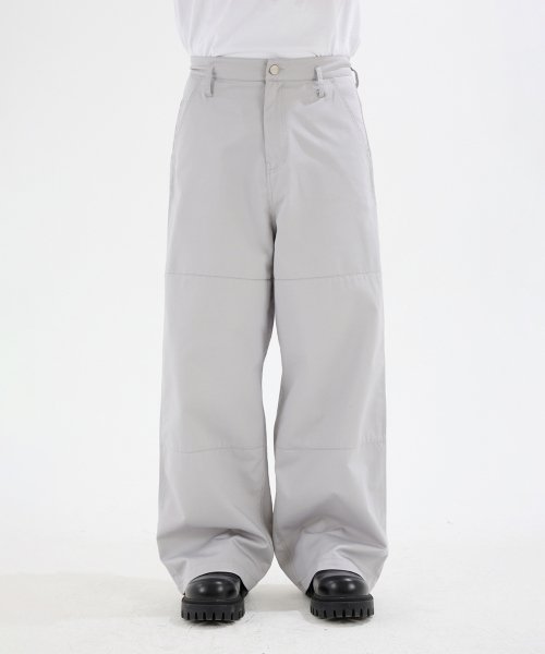 PANI SIDE TUCK PANTS Grey