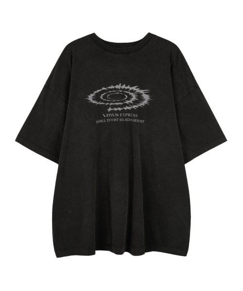 아이돈워너셀(IDWS) Swift Symbol Dying T-Shirt Black - 사이즈 & 후기 | 무신사