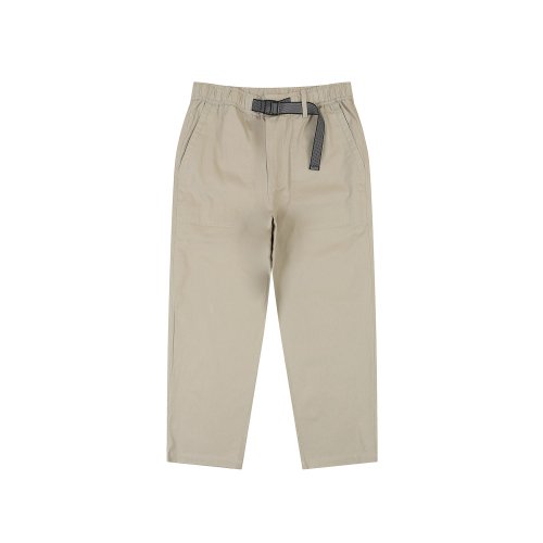 Широкие хлопковые брюки 4536 Beige