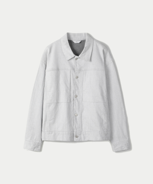 Стрейчевая джинсовка LIGHT GRAY