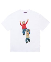 [PAT&MAT] 와우 티셔츠 - 화이트