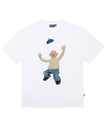 [PAT&MAT] 와우 패트 티셔츠 - 화이트