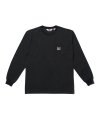 WHITE LABEL LS POCKET TEE CHARCOAL