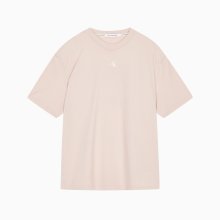 남녀공용 핑크베이지 디퓨즈 그래픽 반팔 티셔츠 J400399 TF6