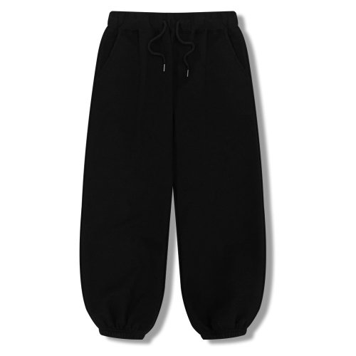Базовые мягкие джоггеры Black (с начесом на выбор)