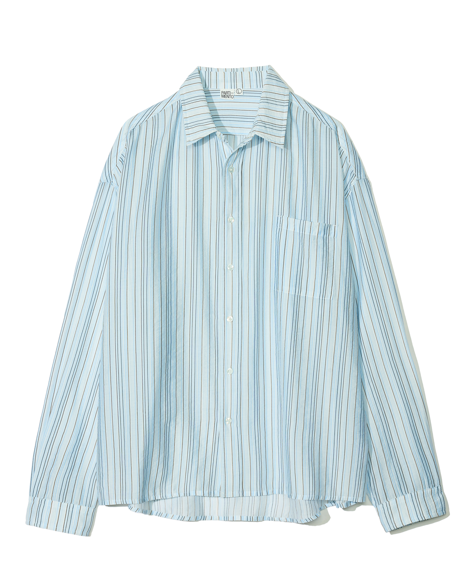 Multi Stripe Shirt Sky