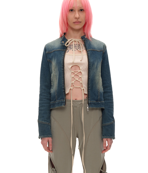 BACK STRING DENIM Пиджак