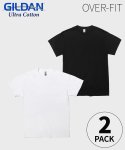 길단(GILDAN) [2PACK] 18수 USA 오버핏 베이식코튼 반팔 티셔츠